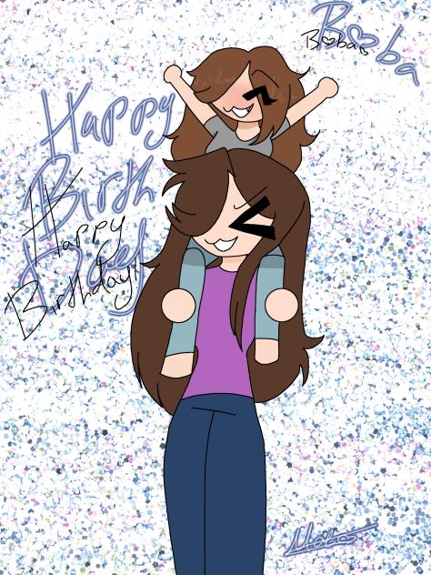 HAPPY BIRTHDAY TO ME AND B♡BA!!!