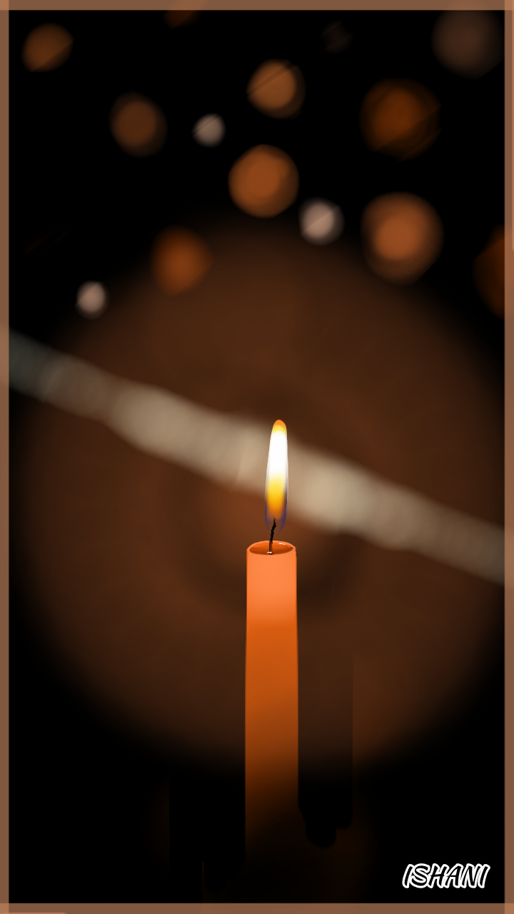 Lighted Candle - ibisPaint