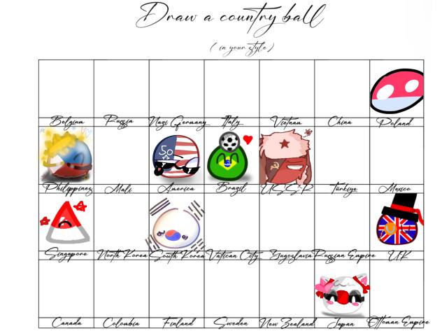 Countryball collab