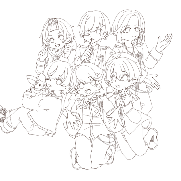 キミコイ 線画