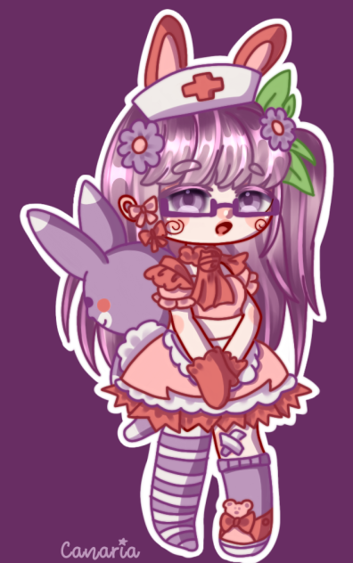 💜🐰