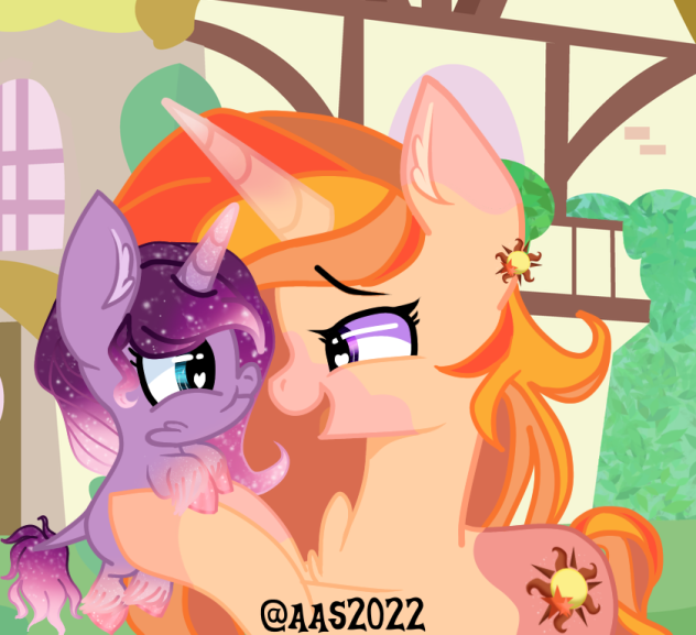 Little Moonlight Star and Aurora Dawn