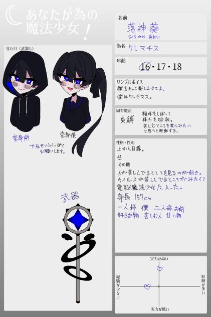 キャラ募ｳ