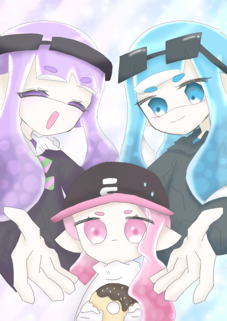 ぷりすぺ塗り絵