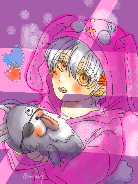 オオカミ好きのうさぎくん🐰