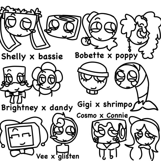 My fav dandy’s world ships