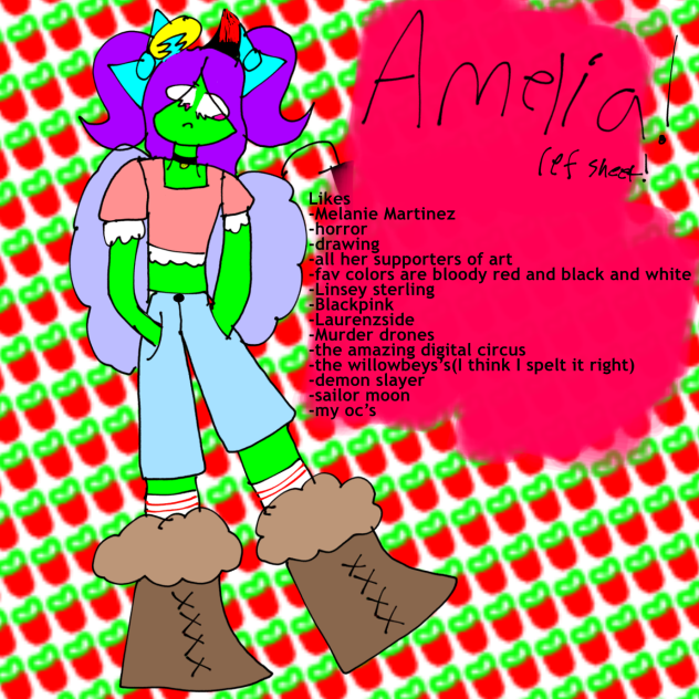 Amelia ref sheet
