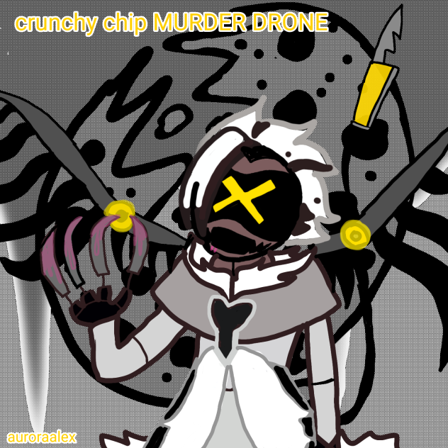 Crunchy chip cookie MURDER DRONE