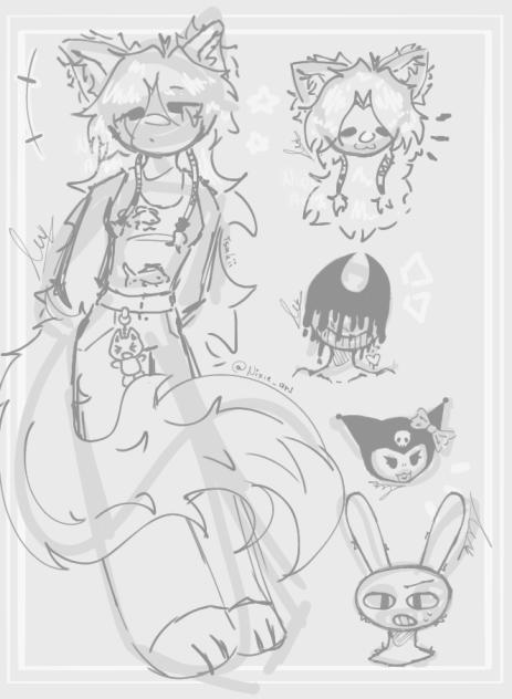 random sketches (+new oc)