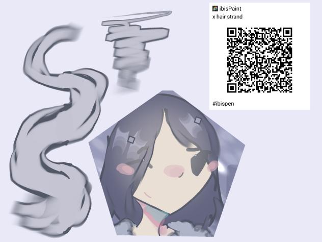 Instant hair strands.