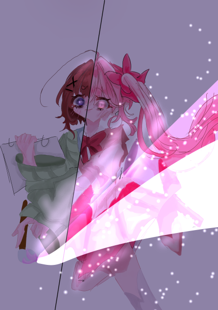 魔法少女と女の子