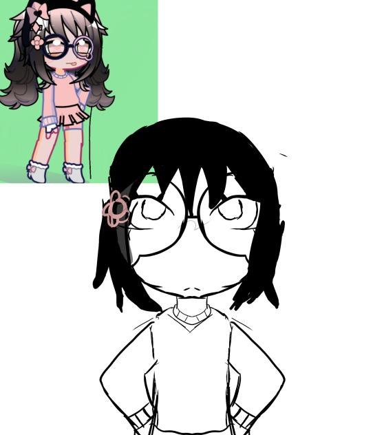 polka dots oc!! (WIP)