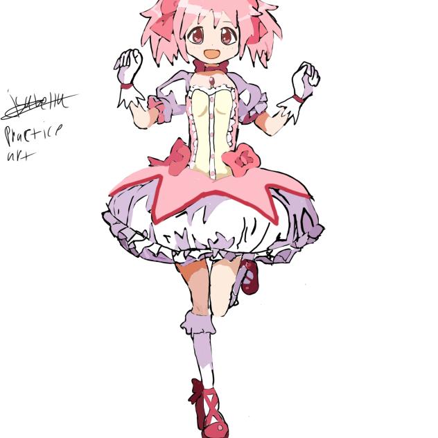 Madoka practice art
