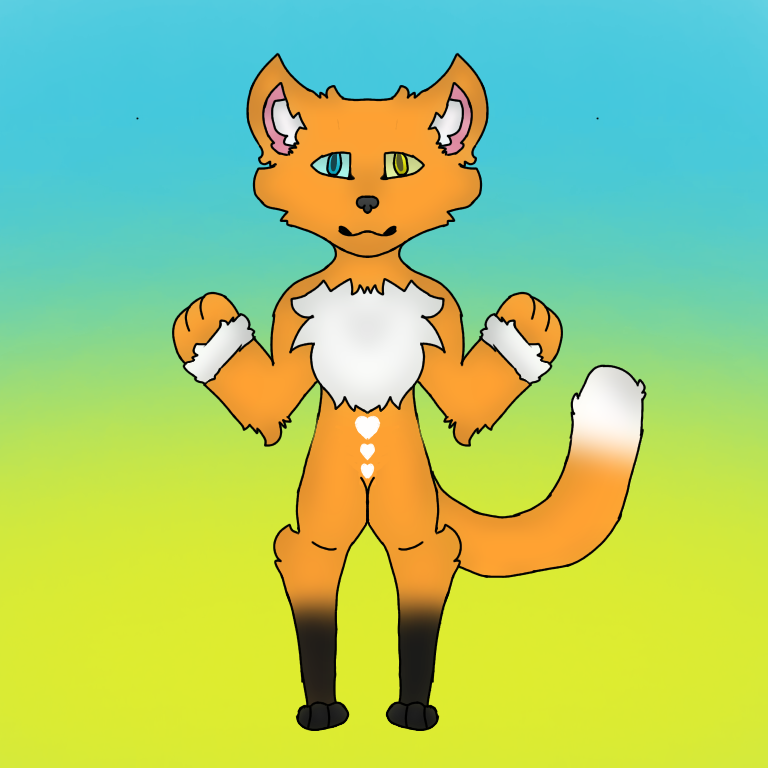 gift for Ginger the fox ibisPaint