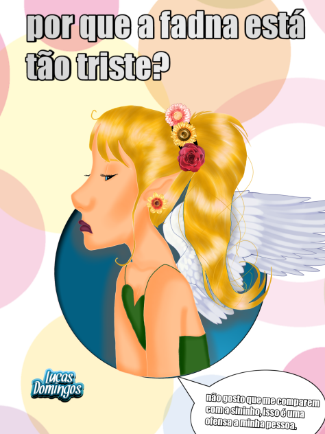 minha personagem fadna, criação.