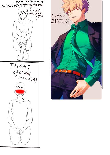 bakugo meets y. n