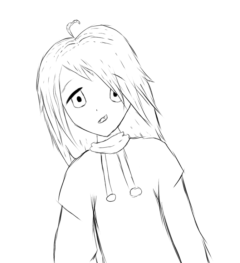 My best anime sketch ibisPaint