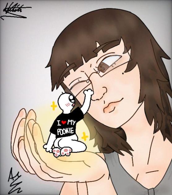 One template two artists - ibisPaint