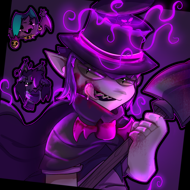 Mortis 🫣💜🦇 again
