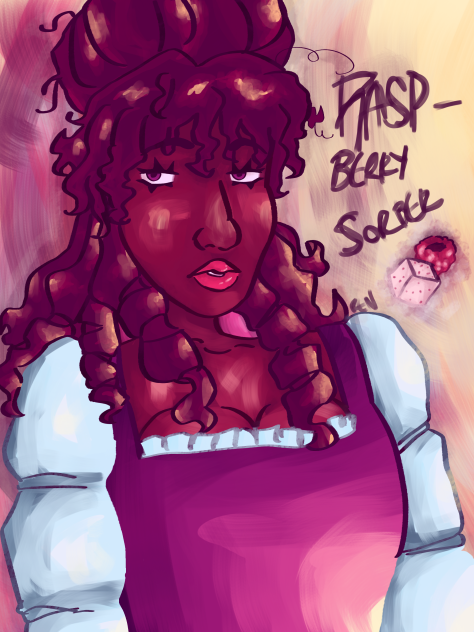 raspberry sorbet gum