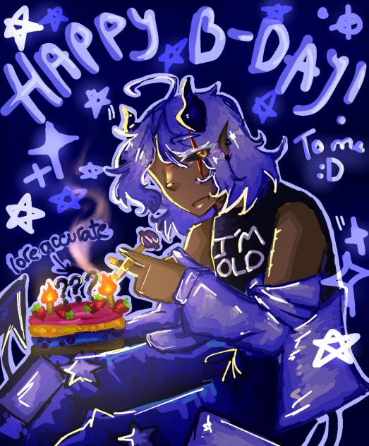 Thanks for coming to my birthday🎂
