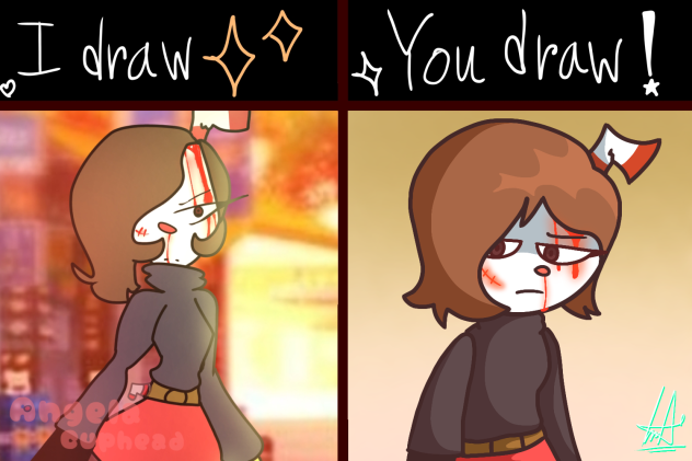 I draw, your draw - Angela