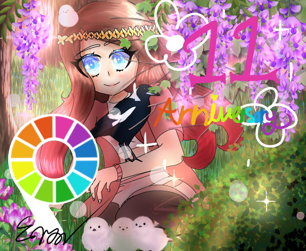 Happy 11th Anniversary, Ibis-paint!