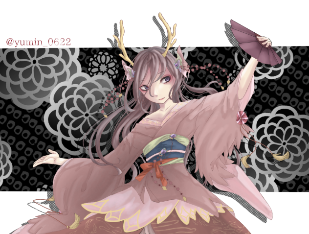 うちの金魚の擬人化
