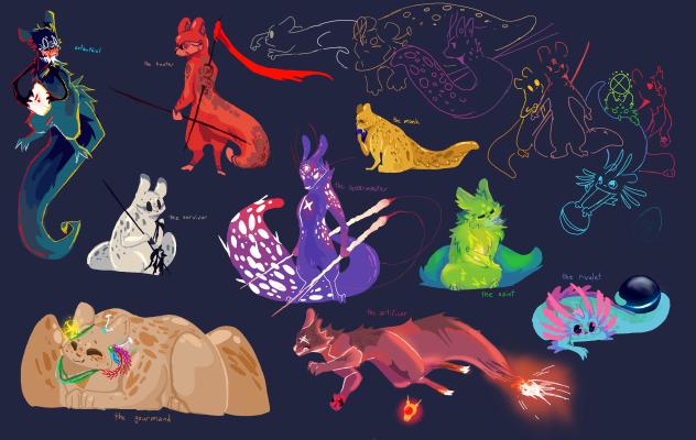 slugcats!! --- Rain World