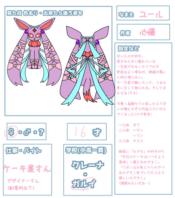 前とちょっと変わってるのは絵柄の問題と可愛さが足りなかったっていう問題