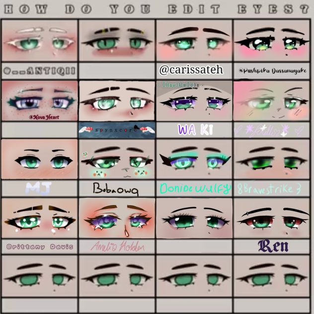 Green eye collab