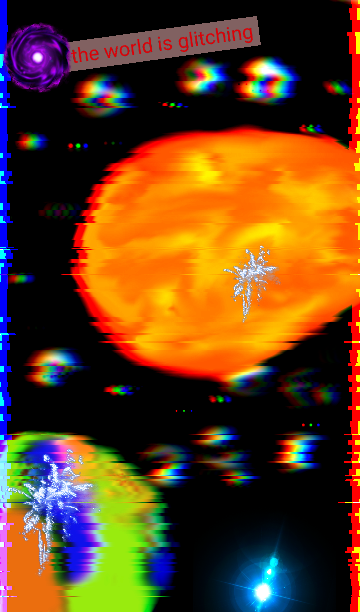 outerspace is crashing ibisPaint