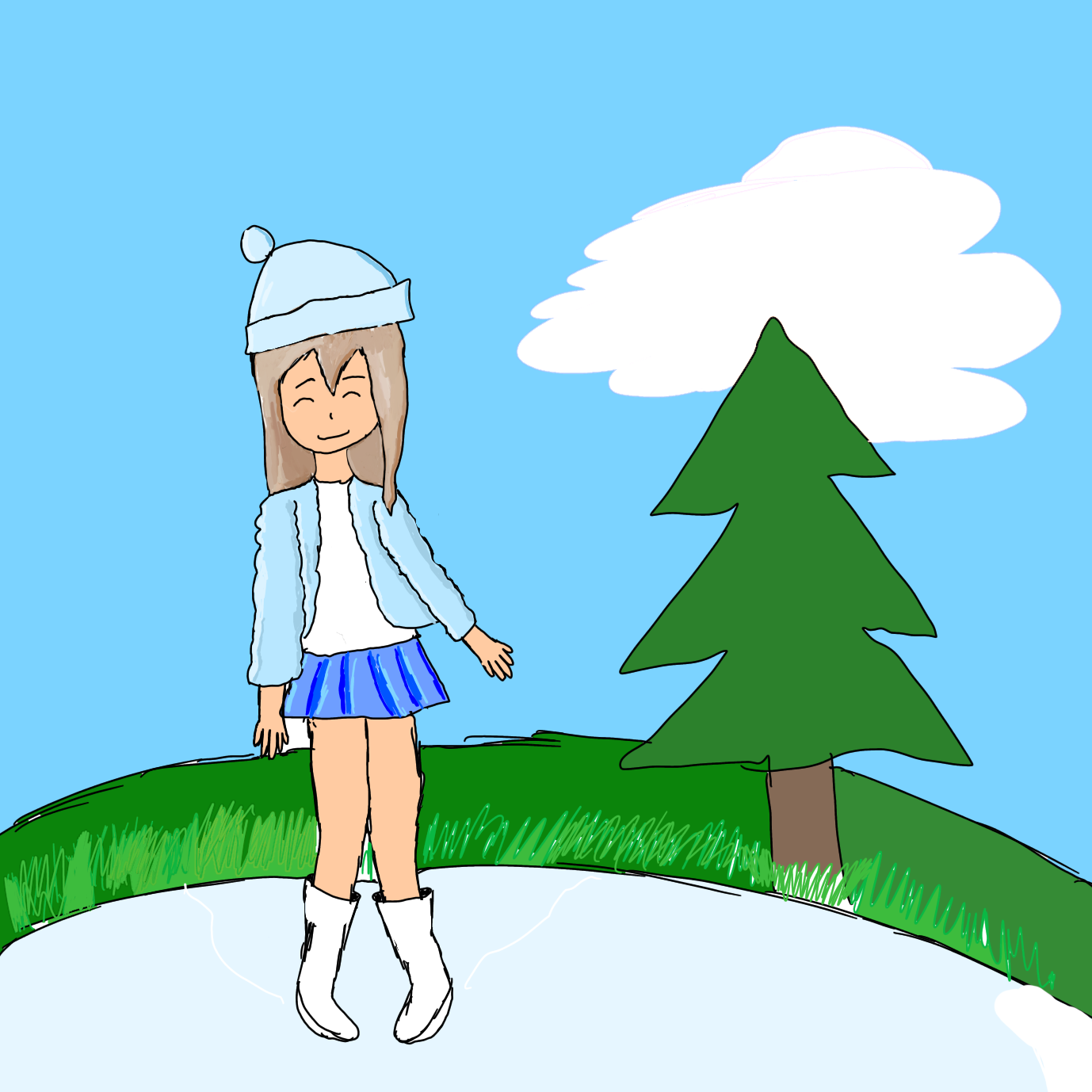 Fading into Spring ibisPaint