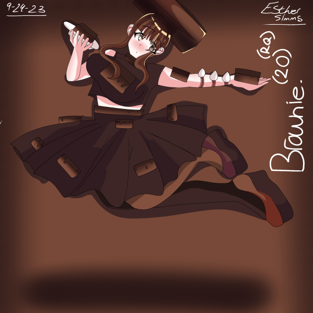 Brownie 🟫 [Food as people 20] [RQ]