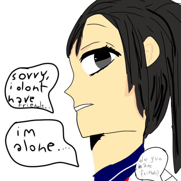 ayano Is alone😅 dont have Friends....