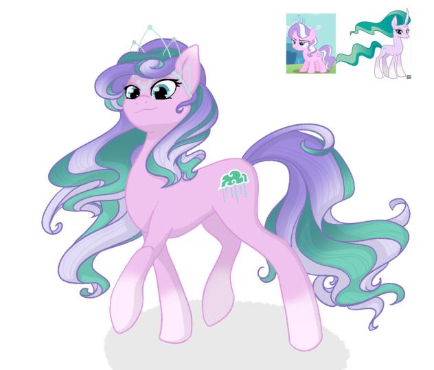 MLP Fusion - Diamond Tiara & Mistmane