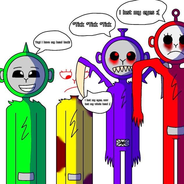 Slendytubbies but swapped