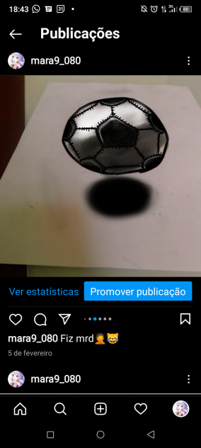 bola 3D - ibisPaint