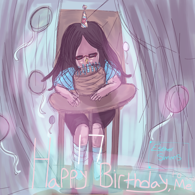 just a silly bday doodle