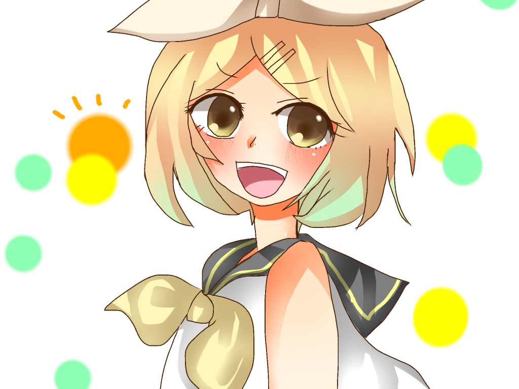 小学生がリンちゃん描いてみた - ibisPaint