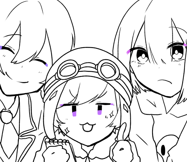 紫カラー