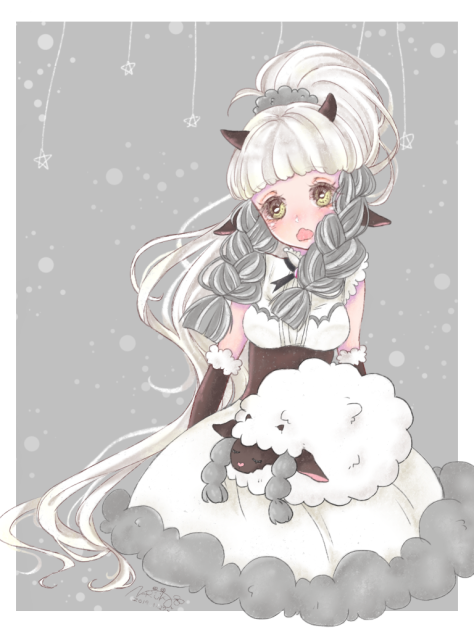 ウールー擬人化🐑