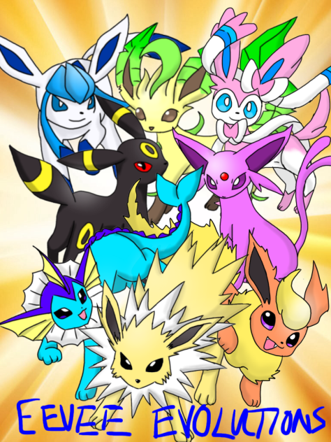 Eevee Evolutions