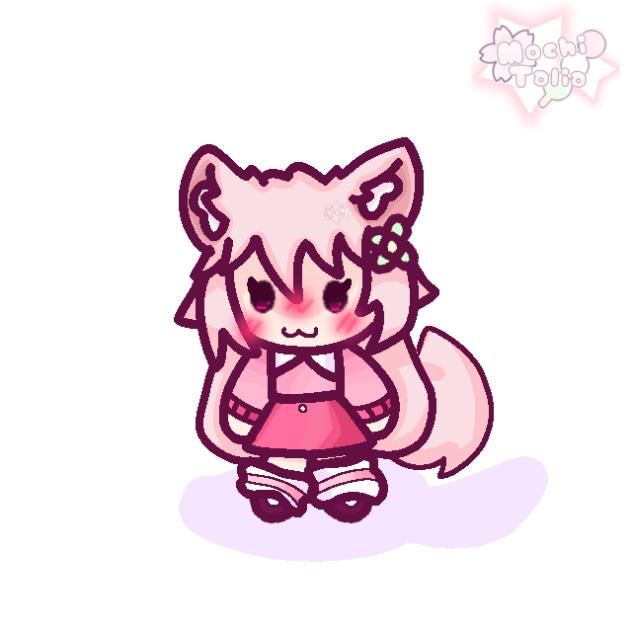 Cute silly tail animation ♡
