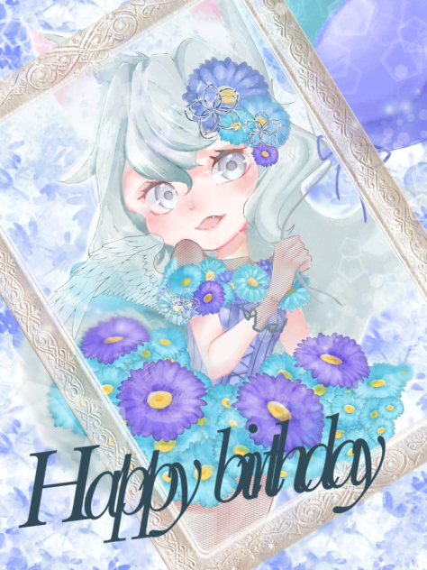 輝星 birthdayイラスト
