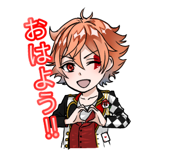 エース［LINEスタンプ風］