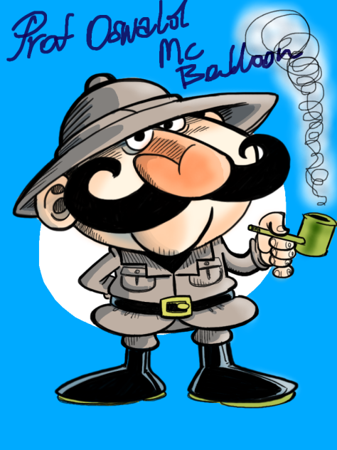 Prof. Oswald McBalloon Portrait