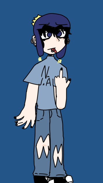 Trying new art style (I hate it)