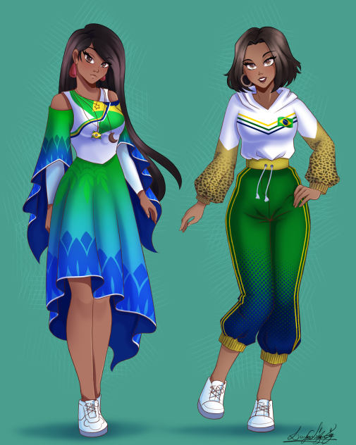 uniforme do Brasil olimpíadas 2024