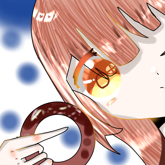ドーナツと一緒